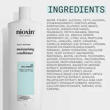 Nioxin Scalp Recovery Moisturizing Conditioner for Dry Scalp, 1000ml