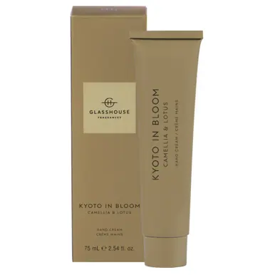 Glasshouse Fragrances 75ml Hand Cream - KYOTO IN BLOOM