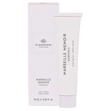 Glasshouse Fragrances 75ml Hand Cream - MARSEILLE MEMOIR