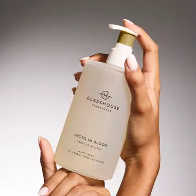 Glasshouse Fragrances 450ml Hand Wash - KYOTO IN BLOOM
