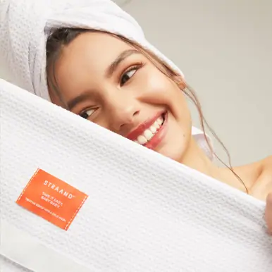 STRAAND Microfibre Hair Towel 