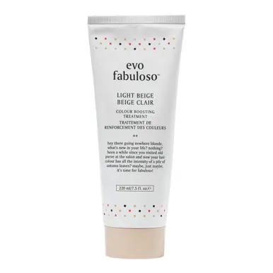 evo fabuloso Colour Boosting Hair Conditioner - Light Beige 220ml