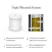 Qure Skincare Shower Filter White