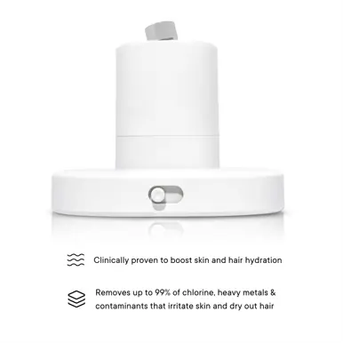 Qure Skincare Shower Filter White