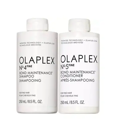 Olaplex No.4 Shampoo & No.5 Conditioner for Fine Hair Bundle