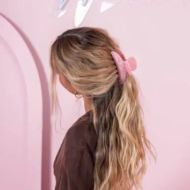Mermade Hair Claw Clip - Pink