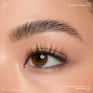 NYX Professional Makeup The Brow Glue Crazy Lift 01