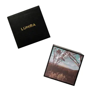 Lumira Black Candle Terra Australis 300g