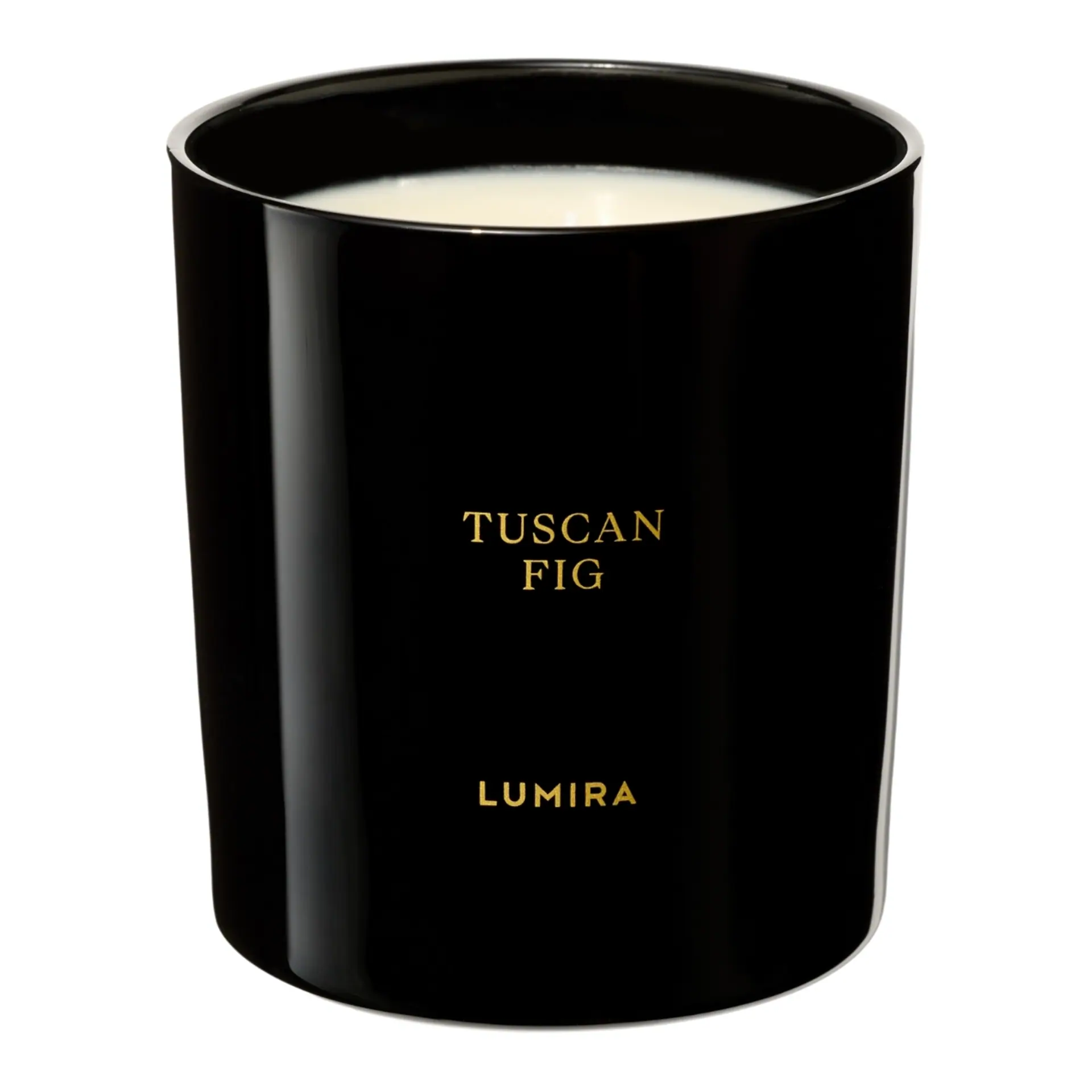 Lumira Glass Candle - Tuscan Fig Large