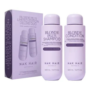 NAK Hair Signature Limited Edition Blonde Plus Duo 500ml