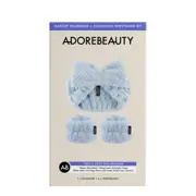 Adore Beauty Makeup Headband + Cleansing Wristband Kit - Blue