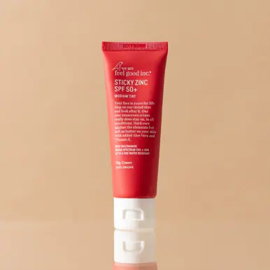 We Are Feel Good Inc. Sticky Zinc SPF50+ 50g Medium Tint