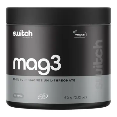 Switch Nutrition MAG3 Powder - Magnesium L-Threonate - Magtein - (30 serves)