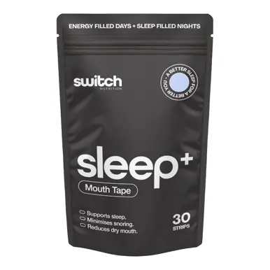 Switch Nutrition Mouth Tape Pouch (30 Strips)