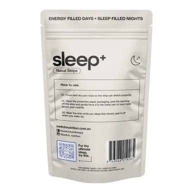 Switch Nutrition Nasal Strips Pouch (30 Strips)