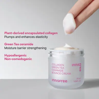 INNISFREE Collagen Green Tea Ceramide Bounce Cream 50ml