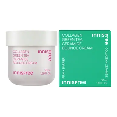 INNISFREE Collagen Green Tea Ceramide Bounce Cream 50ml