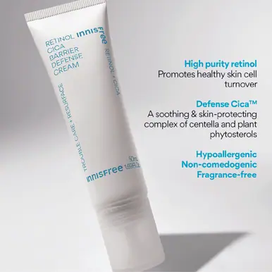 INNISFREE Retinol Cica Barrier Defense Cream 50ml