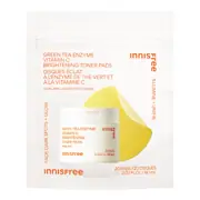 INNISFREE Green Tea Enzyme Vitamin C Brightening Toner Pad 20pk