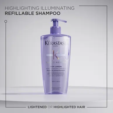Kérastase Blond Absolu Bain Lumiére Shampoo For Lightened and Highlighted Hair 500ml