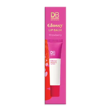 Designer Brands DB Glossy Lip Balm - Strawberry