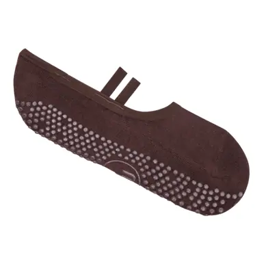 MoveActive Ballet Non Slip Grip Socks - Espresso
