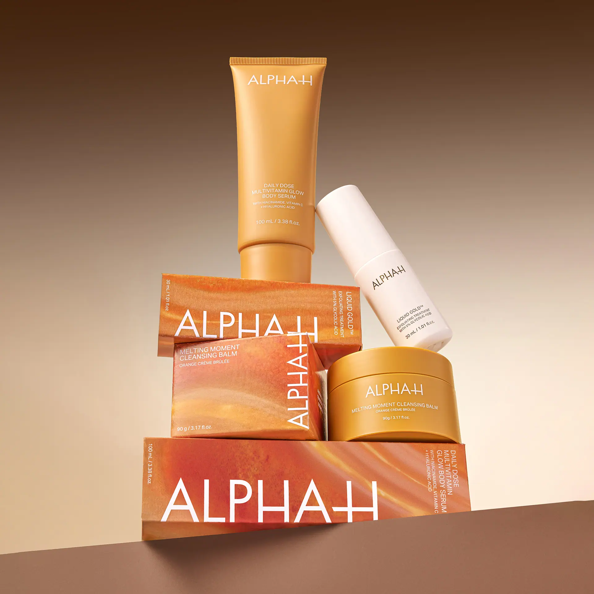 Alpha-H Melting Moment Cleansing Balm Orange Creme Brulee 90g
