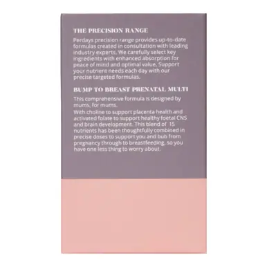 Perdays Bump To Breast Prenatal Multi