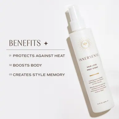 Innersense Organic Beauty Hair Love Prep Priming Heat Protectant Spray 