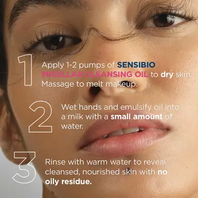 BIODERMA Sensibio Micellar Cleansing Oil Makeup Remover for Sensitive Skin 300ml