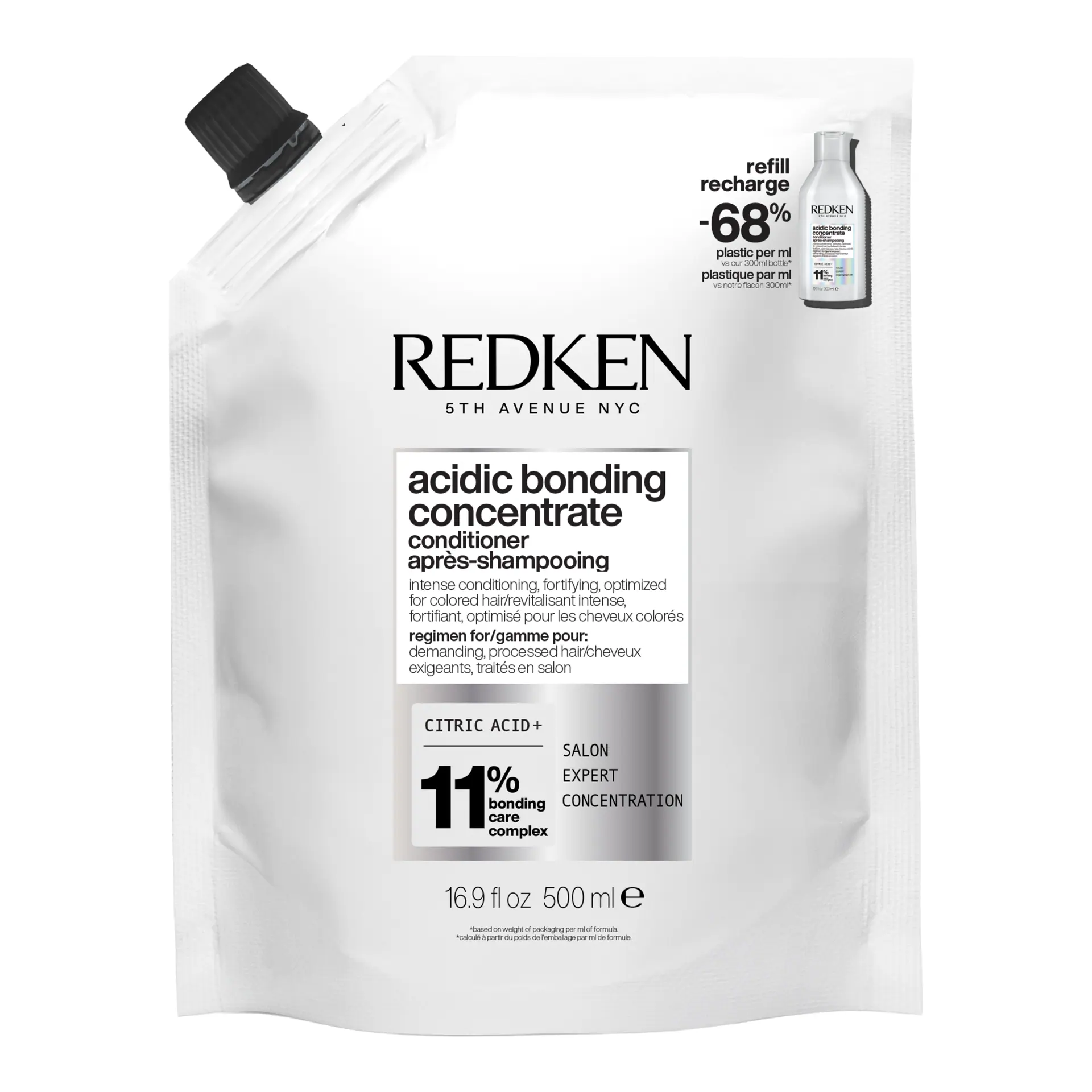 Redken Acidic Bonding Concentrate Conditioner Refill 500mL
