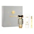 Rabane Fame Eau de Parfum 80 ml + Perfumed body lotion 100 ml + Fame Eau de Parfum 10 ml