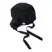 Kitsch Satin Sleep XL Adjustable Bonnet - Black