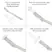 Tweezerman Facial Razor Replacement Blades