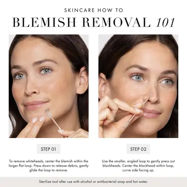 Tweezerman Rose Gold No-Slip Skincare Tool