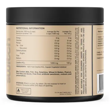 Switch Nutrition Creatine HCL (240 Capsules)