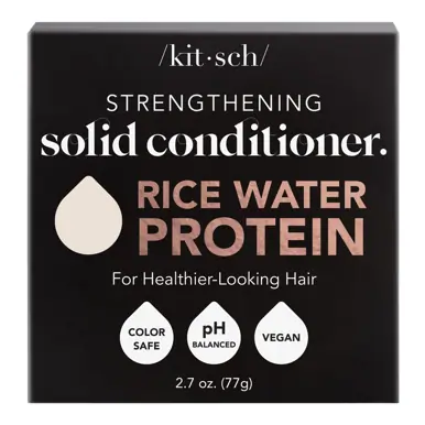 Kitsch Rice Water Protein Strengthening Conditioner Bar 
