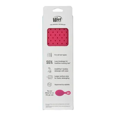The Wet Brush Paddle Frost - Pink