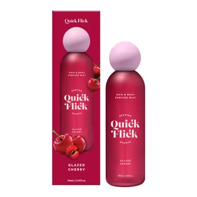 The Quick Flick Serving Scents Hair And Body Mist - Glazed Cherry