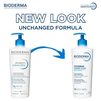 Bioderma Atoderm Crème Ultra Nourishing Moisturiser For Dry Skin 500ml
