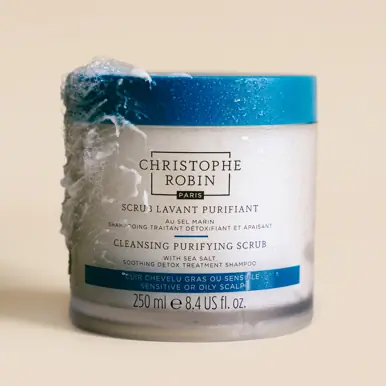 Christophe Robin Cleansing Purifying Scrub with Sea Salt 250ml