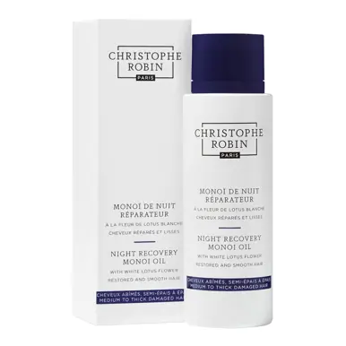 Christophe Robin Night Recovery Monoi Oil with White Lotus Flower 92gm