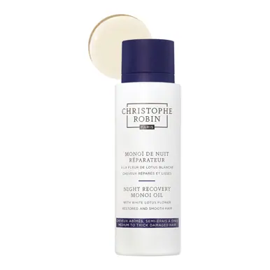 Christophe Robin Night Recovery Monoi Oil with White Lotus Flower 92gm