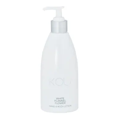 iKOU White Flannel Flower Hand & Body Lotion 