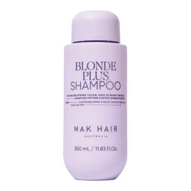 NAK Hair Signature Blonde Plus Shampoo 350ml