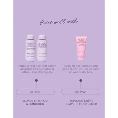 NAK Hair Signature Blonde Plus Shampoo 350ml