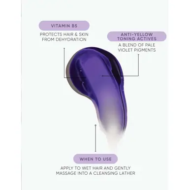 NAK Hair Signature Blonde Plus Shampoo 350ml