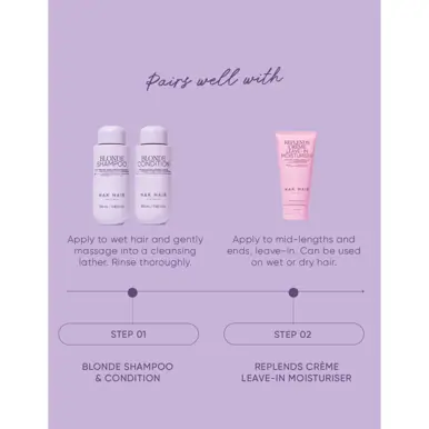 NAK Hair Signature Blonde Shampoo 350ml