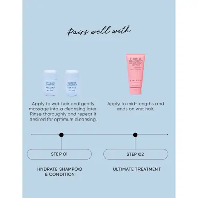 NAK Hair Signature Hydrate Shampoo 80ml - Travel Size