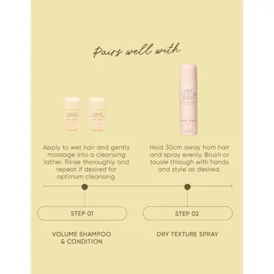 NAK Hair Signature Volume Conditioner 80ml - Travel Size